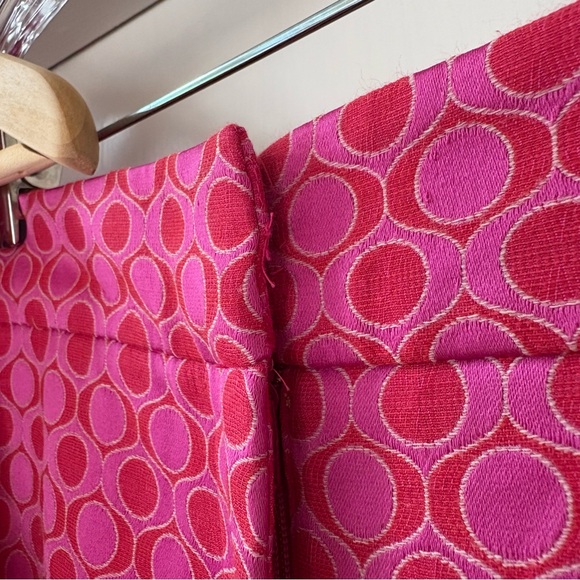 Trina Turk Moss 2 pant with matching top set Pink Ankle Cropped Pants size 6/Med - Picture 8 of 12